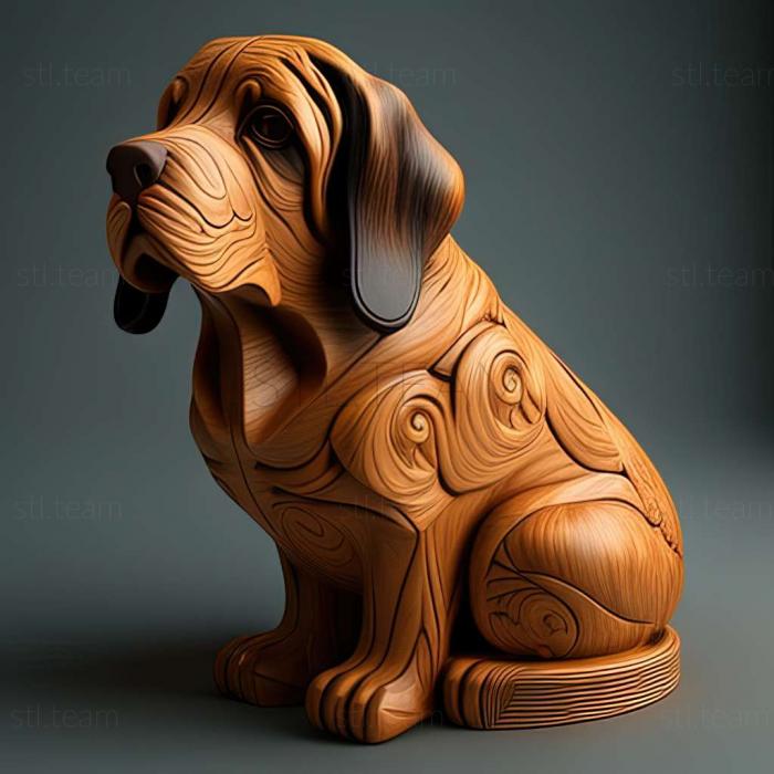 3D модель Словацкий чувак собака (STL)